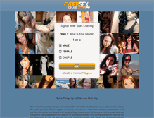 Tablet Screenshot of cybersexchatcity.com